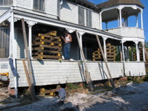 Stabilization of the Pritchard House.